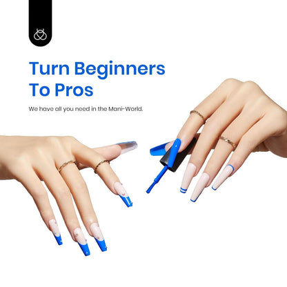 Beetles Gel Nail Polish, 1Pcs 15ml Electric Punk Bright Blue Color Gel Polish Soak Off Uv LED Gel Nail Art DIY Gel Nail Manicure for Girls Women Gifts Spring