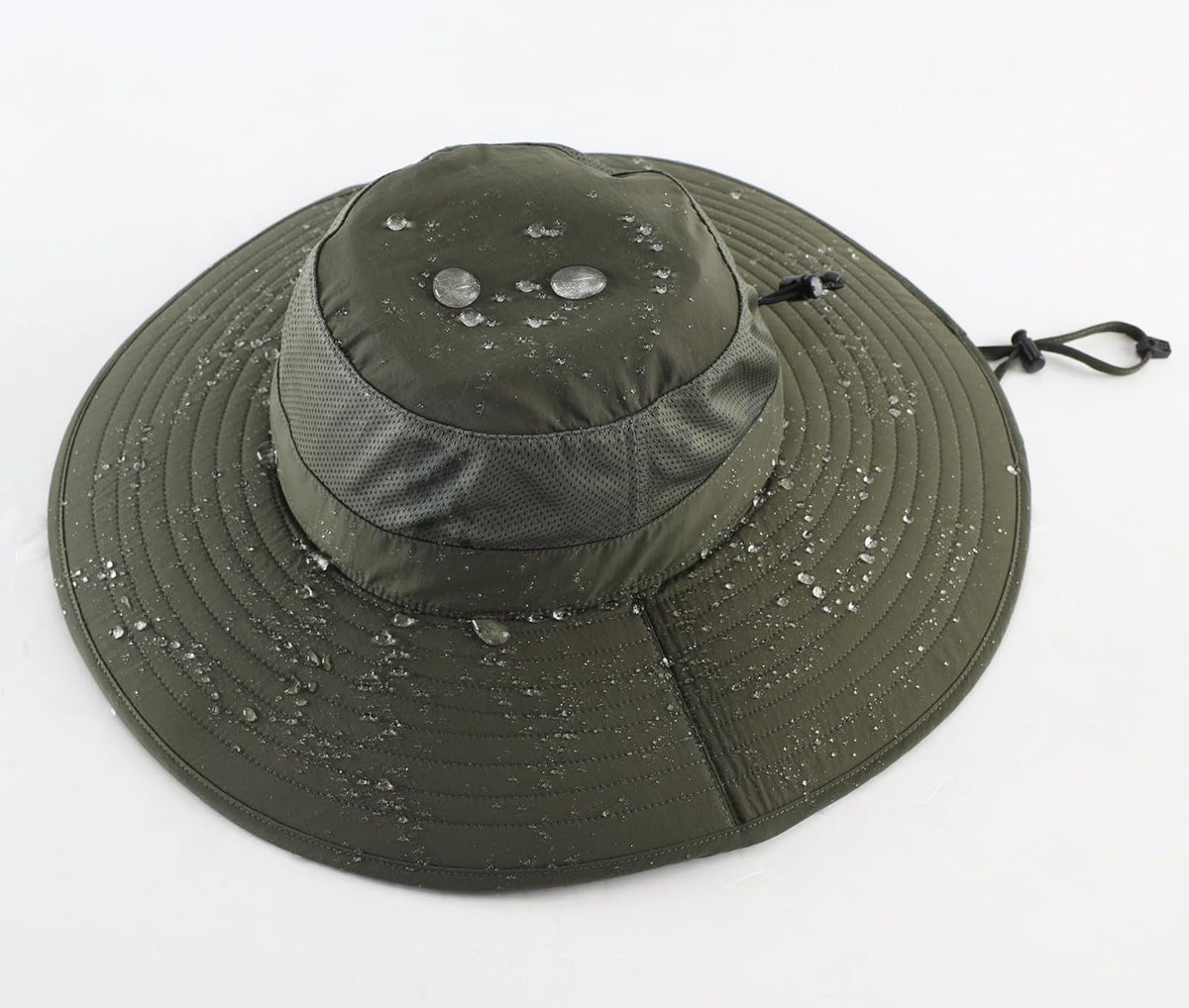 UPF50+ Mens Sun Hat Wide Brim Fishing Hat Foldable Large Brim UV Protection Sun Hat for Men Women Beach Gardening