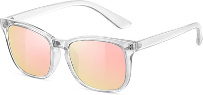 Polarized Sunglasses for Women and Men Classic Trendy Sun Glasses with 100% UV Protection