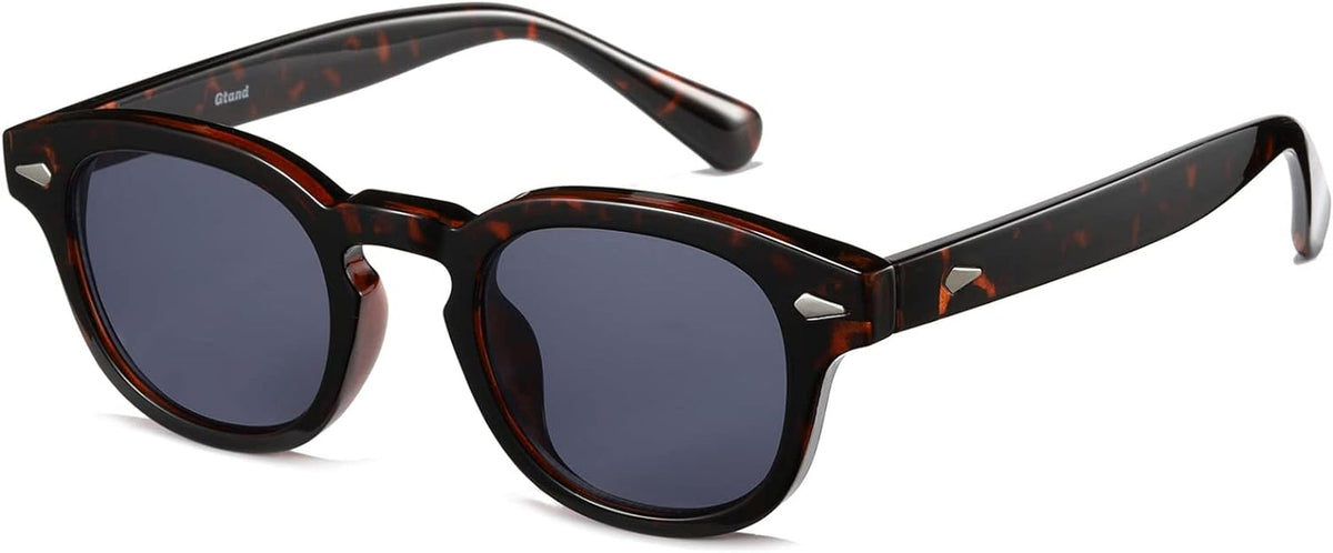Unisex Vintage Retro Round Style Tinted Sunglasses For Men Women Fashion Circle Sun Glasses 46mm