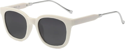 Classic Square Polarized Sunglasses for Women Men Retro Trendy UV400 Sunnies SJ2050