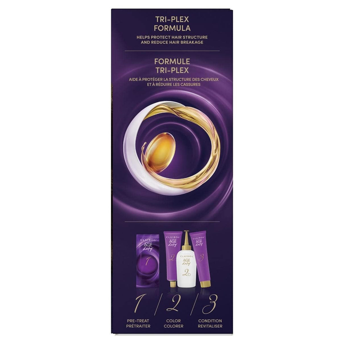 Age Defy Permanent Hair Dye, 5 Medium Brown Hair Color, Pack of 1