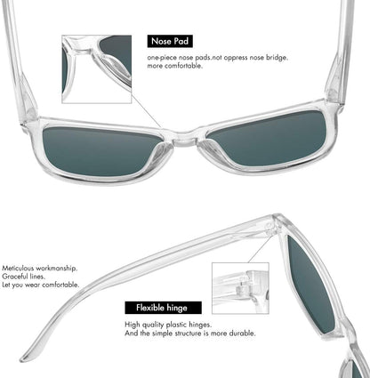 Polarized Sunglasses for Women Men Trendy Classic Retro Designer Style