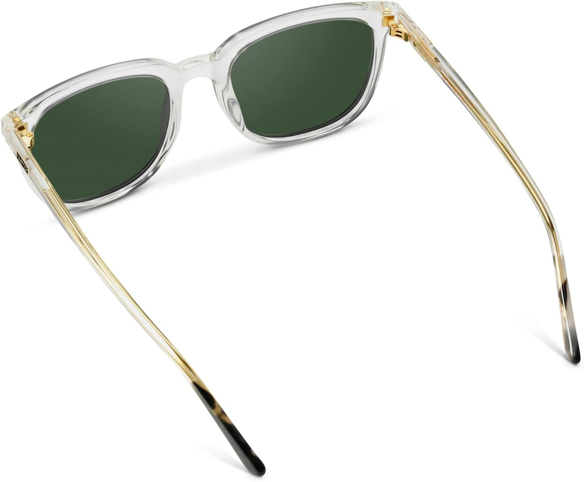 Polarized Classic Retro Flat Square Unisex Sunglasses