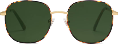 Classic Square Sunglasses for Women Men with Spring Hinge Sunnies SJ1137