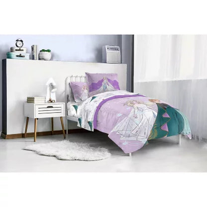 Disney'S Frozen Snow Dreams 5-Piece Twin Bed Set