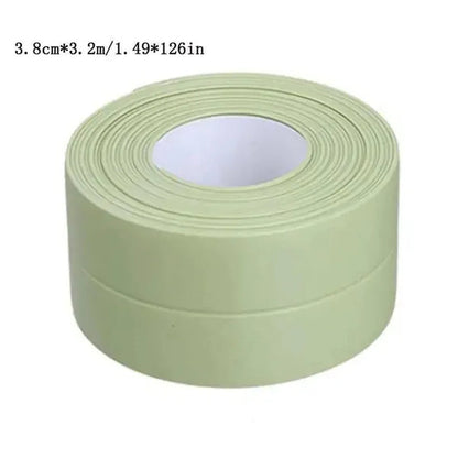 Waterproof Self-Adhesive PVC Sealing Strip Tape - Perfect for Bathroom Shower Sink & Toilet!