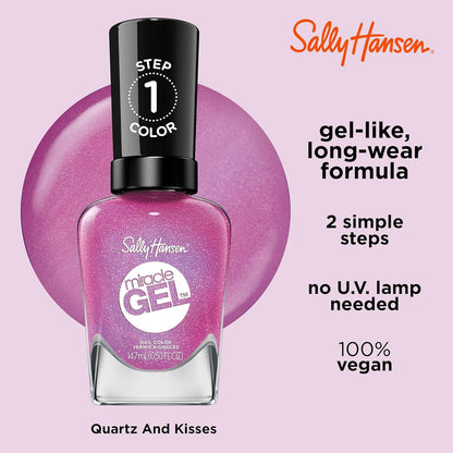 Miracle Gel Nail Polish, Shade Quartz and Kisses #512