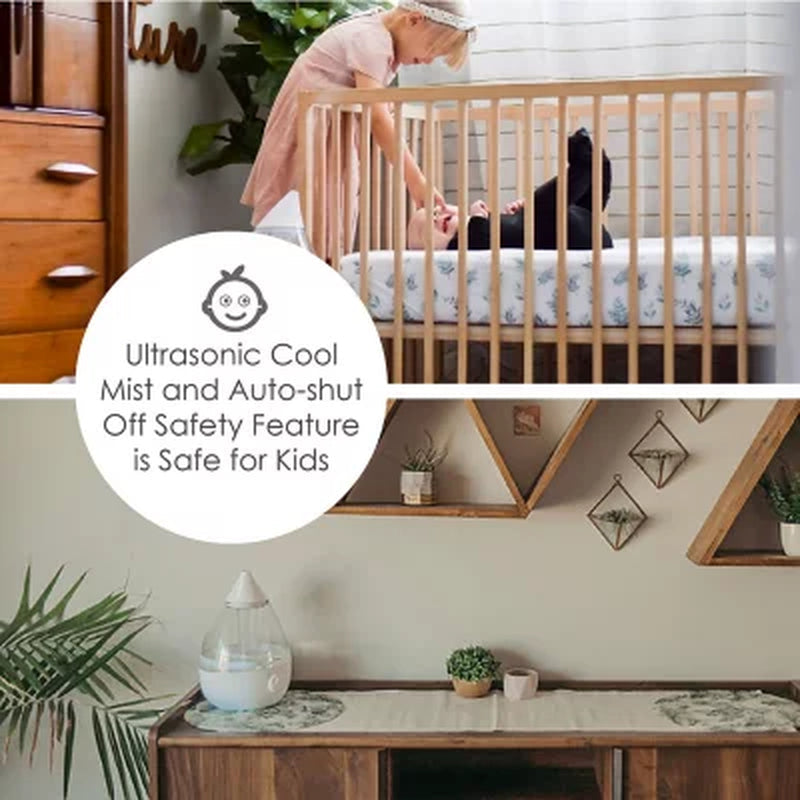 Crane Drop Ultrasonic Cool Mist Humidifier