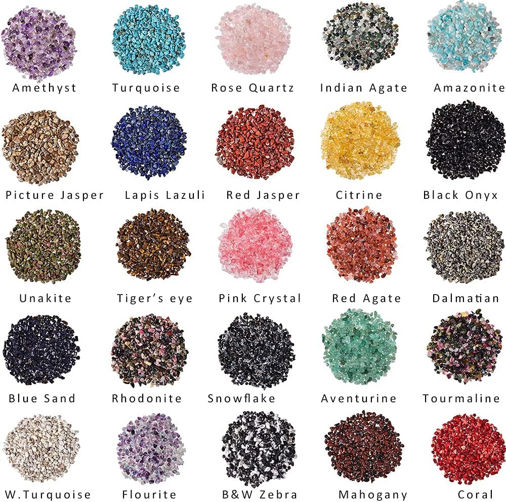 450Pcs 5-8Mm Natural Blue Lapis Lazuli Tumbled Chip Stone Beads Bulk Irregular Shaped Drilled Loose Gemstones Beads with Box for DIY Jewelry Making