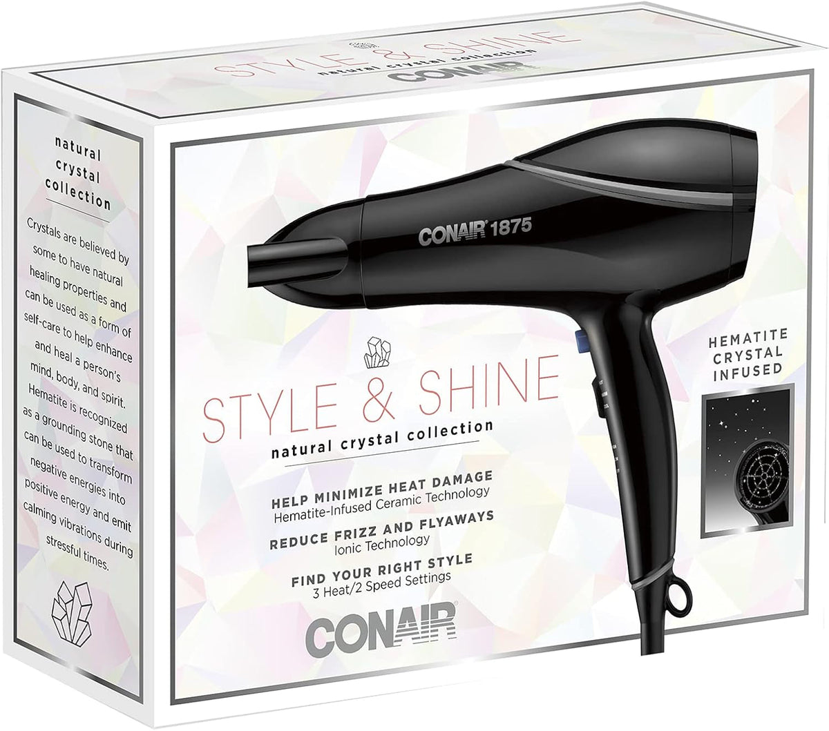 1875 Watt Shine & Style Hair Dryer