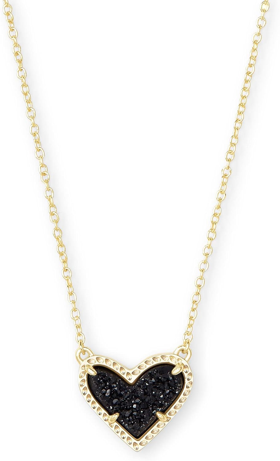 Ari Heart Adjustable Length Pendant Necklace for Women, Fashion Jewelry