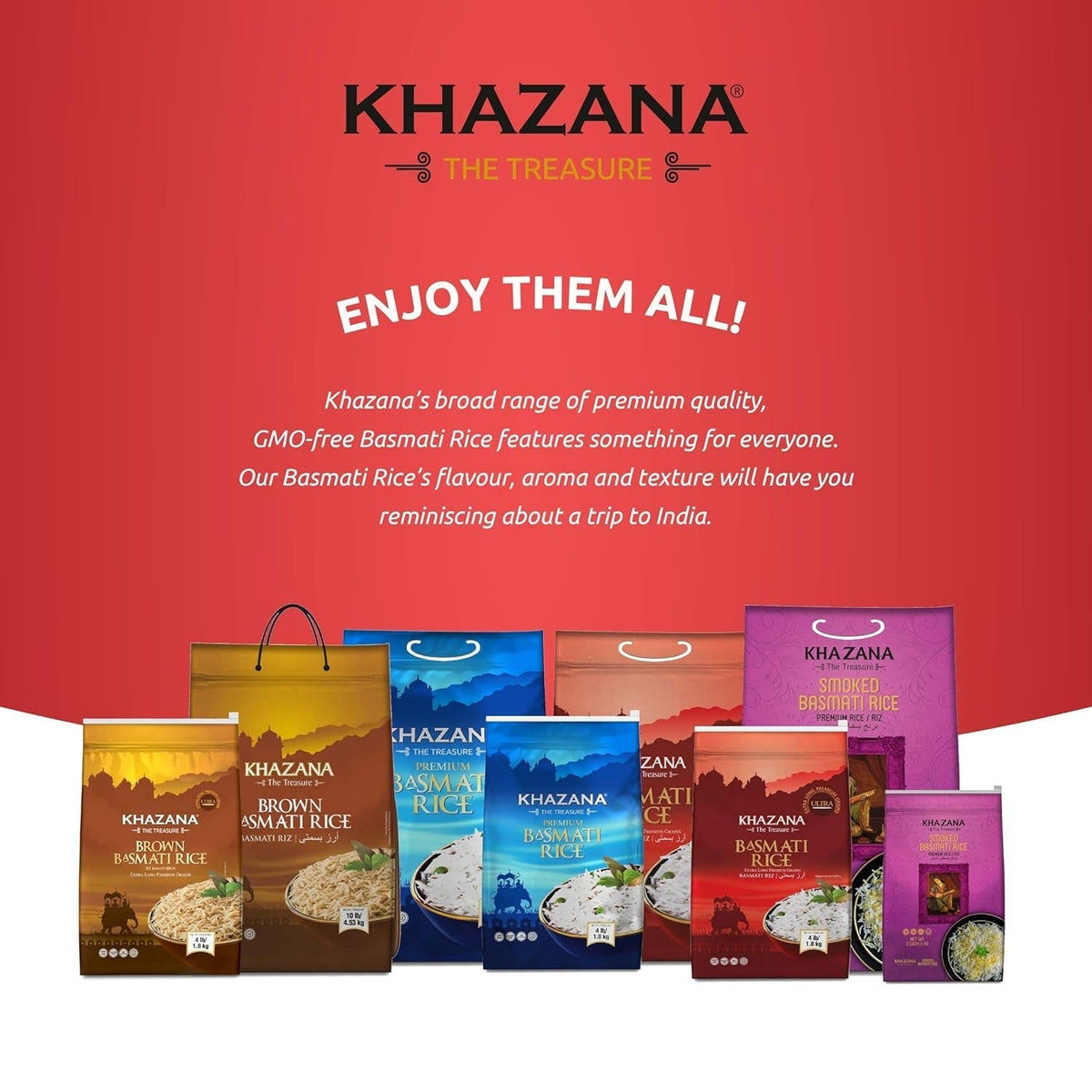 Authentic Extra Long Basmati Rice - 2Lb Resealable Zipper Bag | Non-Gmo, Gluten-Free, Kosher & Cholesterol-Free | Aromatic & Flavorful Grain from India