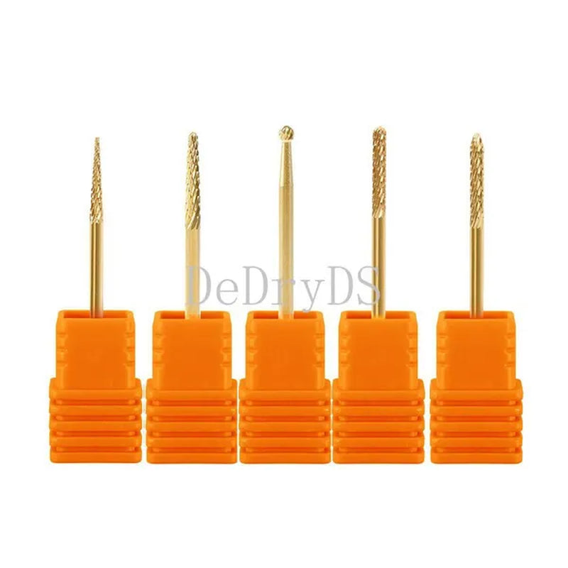 Tungsten Diamond Milling Cutter Nail Art Drill Bit for Manicure Nail Files Electric Rotary Mills Nail Gel Remove Grinder