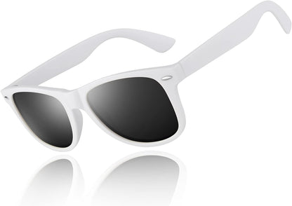 Polarized Sunglasses for Men Driving Sun glasses Shades 80's Retro Style Design Square