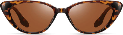 Retro Vintage Narrow Cat Eye Sunglasses for Women 90S Small Chic Style Trendy Sunnies UV400 Protection FZN7514