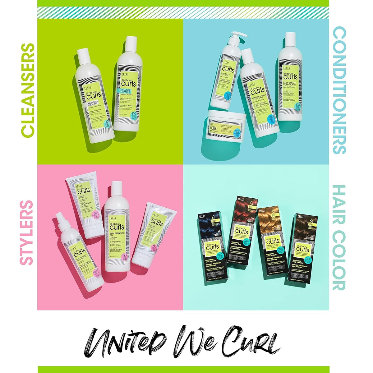 All about Curls High Definition Gel | Crunchless Ultra Hold | Define, Moisturize, De-Frizz | All Curly Hair Types