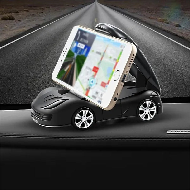 Car Phone Holder Car Model Navigation Mobile Phone Bracket 360° Rotation Cell Phone Stand Car Decoration