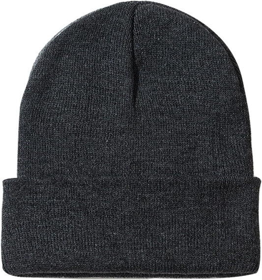 1&2 Pack Beanie for Men Women Slouchy Beanie Hats Winter Knit Caps Soft Ski Hat Unisex