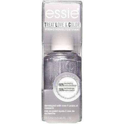 Treat Love & Color Nail Polish for Normal to Dry/Brittle Nails, Steel the Lead, 0.46 Fl. Oz.