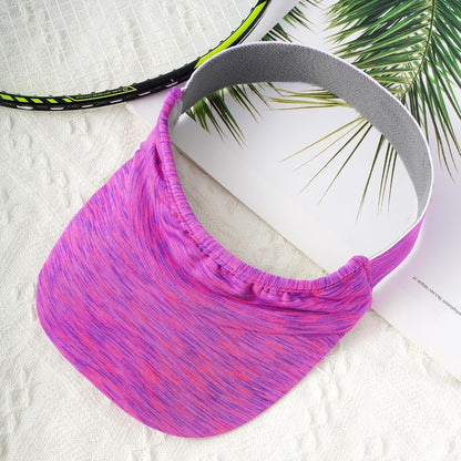 1 Piece of Sun Visor Hat Stretch Headband Visor Sport Wear Athletic Visor Elastic Visor Cap for Women and Men