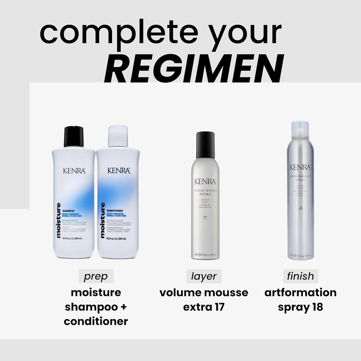 Kenra Artformation Spray 18 | Firm Hold Hairspray | Volume & Styling Control | Fast-Dying Formula| All Hair Types