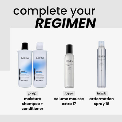 Kenra Artformation Spray 18 | Firm Hold Hairspray | Volume & Styling Control | Fast-Dying Formula| All Hair Types