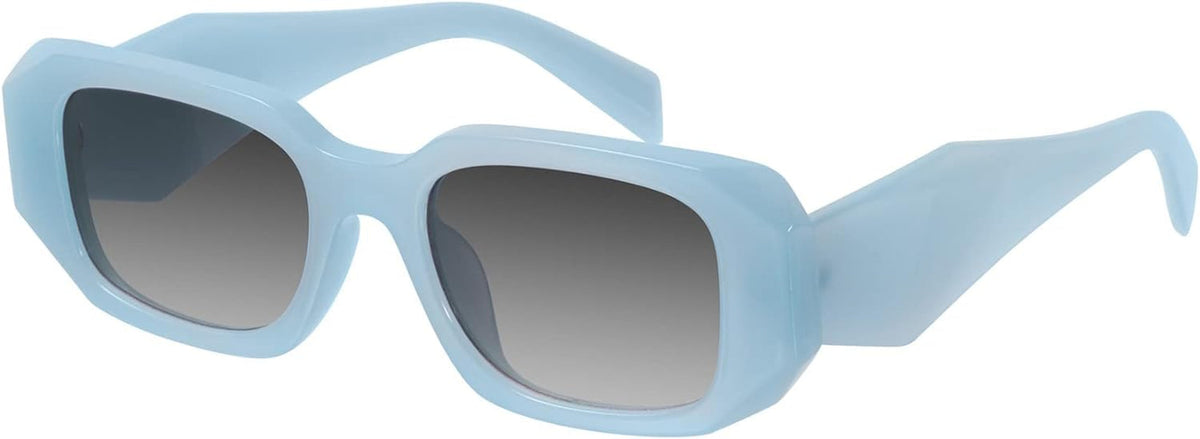 Trendy Rectangle Sunglasses for Women Men-Goulding