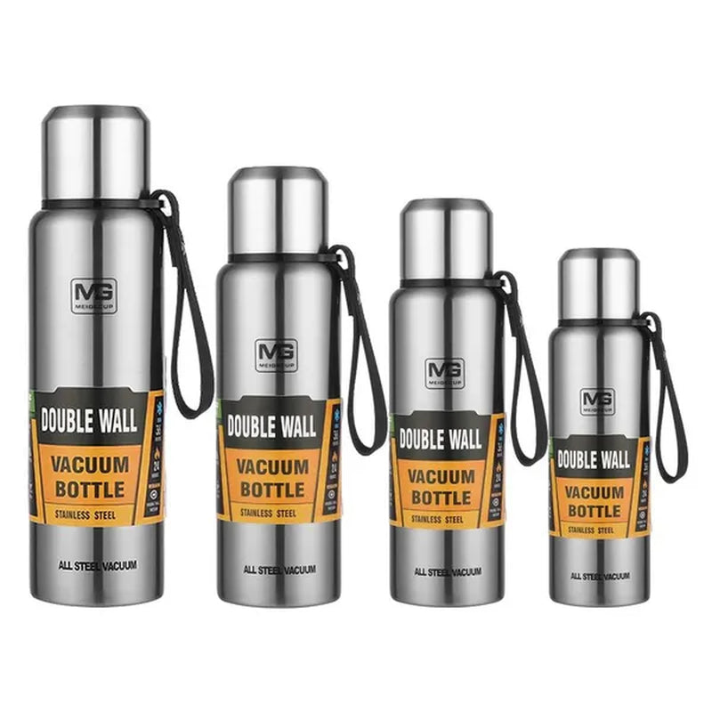 Hiking Double Wall Thermocup Stainless Steel Vacuum Flasks Thermos Cup Coffee Tea Milk Travel Mug Thermo Bottle Gifts