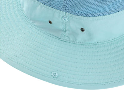 Wide Brim Sun Hat for Men Breathable Cowboy Boonie Hat UPF 50+ Sun Protection Bucket Hat for Fishing Hiking
