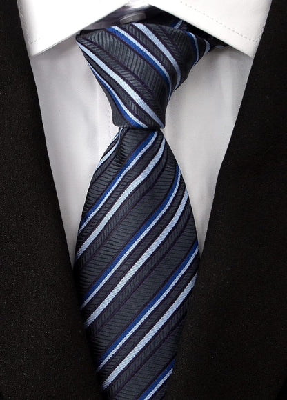 Extra Long Ties for Men Big and Tall Neckties Woven Jacquard Classic Neck Tie Business Wedding