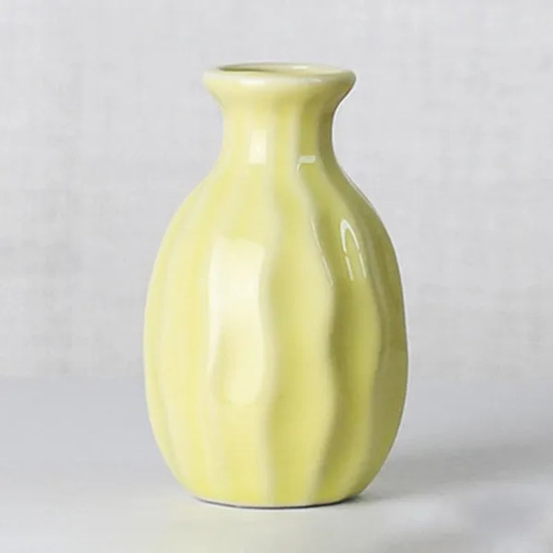 Ceramic Aromatherapy Bottle Home Ceramic Vase Decoration Decoration Hydroponic Small Vase