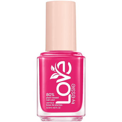 LOVE by  Nail Polish, 80% Plant-based, Salon-Quality, Vegan, White, Blessed Never Stressed, 0.46 Fl Oz