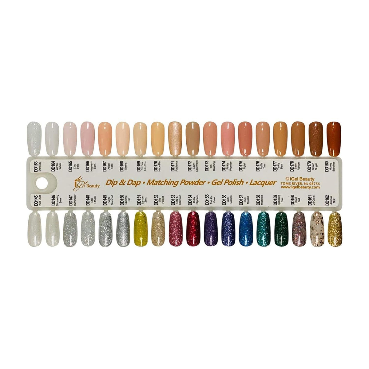 Igel - 100% Pure Gel Nail Polish - Dip & Dap Collection (DD179 - Brown Sugar)