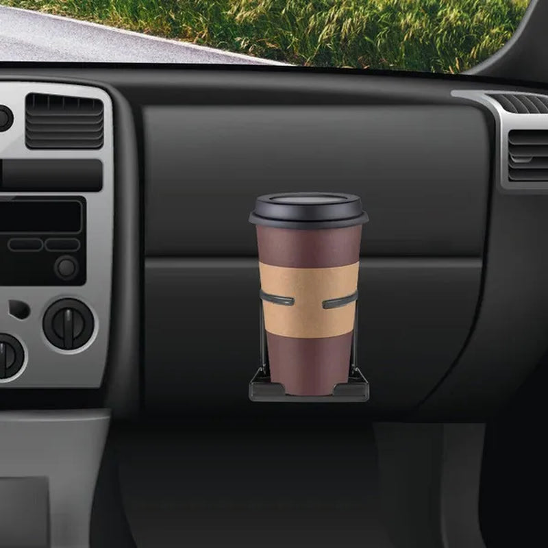 1/2PCS Cup Drink Holder Folding Car Cup Holder Water Bottle Holder Front Cup Holder Stand for Car Boat Truck Yacht SUV RV Van Cup Tray