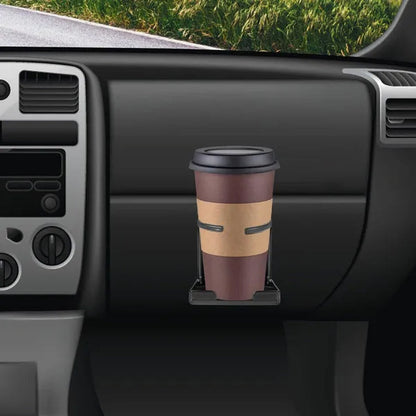 1/2PCS Cup Drink Holder Folding Car Cup Holder Water Bottle Holder Front Cup Holder Stand for Car Boat Truck Yacht SUV RV Van Cup Tray