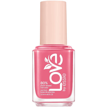 LOVE by  Nail Polish, 80% Plant-based, Salon-Quality, Vegan, White, Blessed Never Stressed, 0.46 Fl Oz