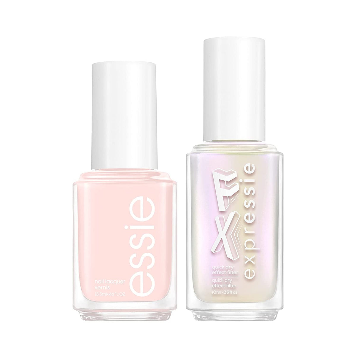expr, Quick-Dry Nail Polish, 8-Free Vegan, Translucent Lavender Gray, Skip The Track, 0.33 fl oz