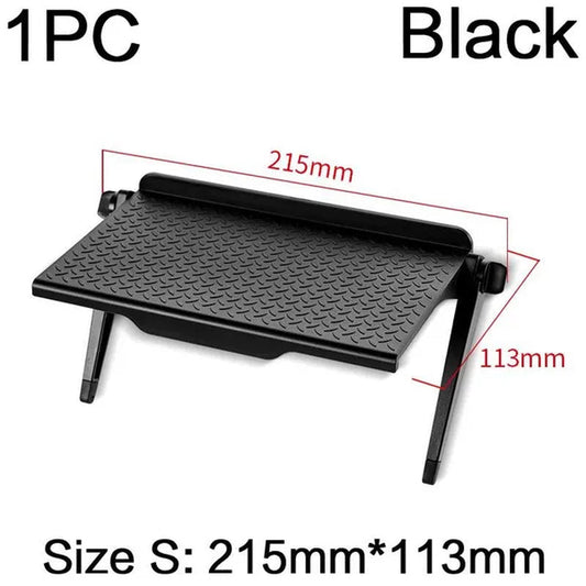 TV Monitor Rack Screen Top Storage Shelf Holder Home Storage Computer Multi-functional Organizer Bracket (Only Shelf) S/L 1PC
