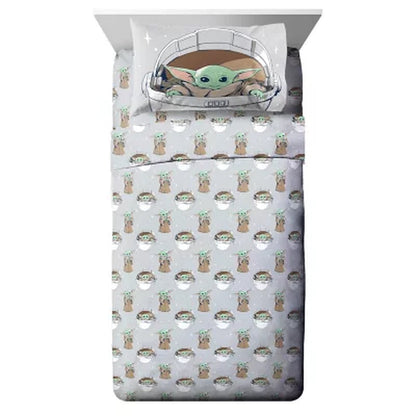 Star Wars the Mandalorian 5-Piece Twin Bed Set