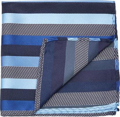 Men'S Microfiber Stripped Tie Set