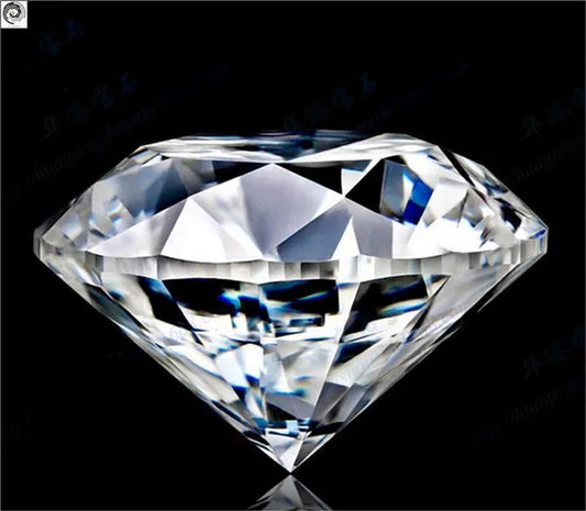 YJY/ 8~10mm AAAAA Round White Gemstone Zircon Diamonds Round Cut Loose Gemstones/YJY