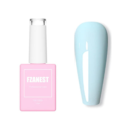 Pastel Gel Nail Polish,15ml Lavender Purple Color Soak Off UV LED Gel Polish Nail Art Manicure Salon Christmas DIY Nail Design Decoration at Home