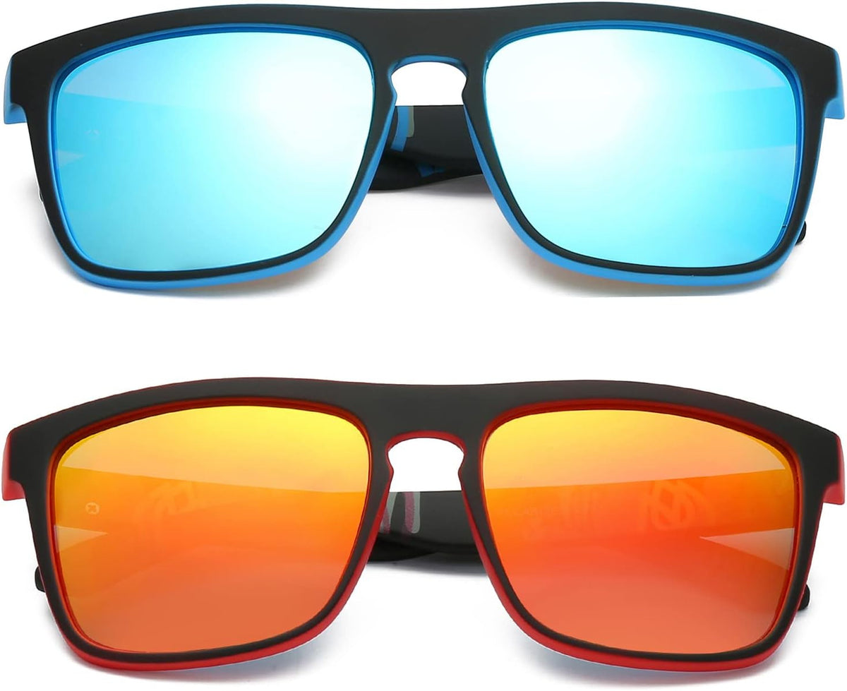 Classic Polarized Sunglasses for Men Women Retro 100% UV Protection Driving Sun Glasses D731