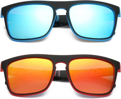 Classic Polarized Sunglasses for Men Women Retro 100% UV Protection Driving Sun Glasses D731