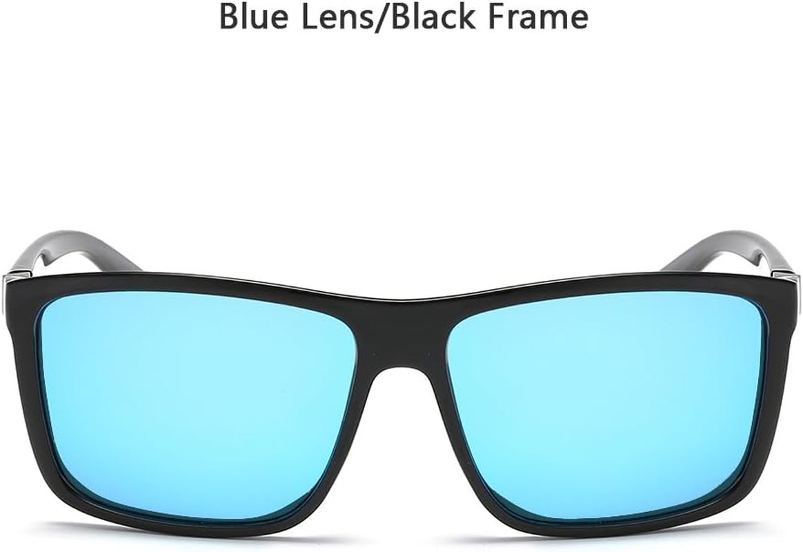 Polarized Sunglasses for Men Driving Mens Sunglasses Rectangular Vintage Sun Glasses For Men/Women