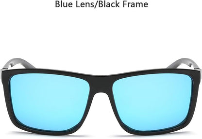 Polarized Sunglasses for Men Driving Mens Sunglasses Rectangular Vintage Sun Glasses For Men/Women