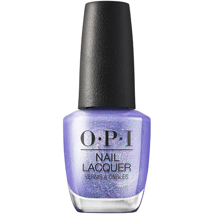 Nail Lacquer Nail Polish | Opaque Light Blue Purple Shimmer Chip Resistant Nail Polish | Vegan, Fast Drying, Streak Free
