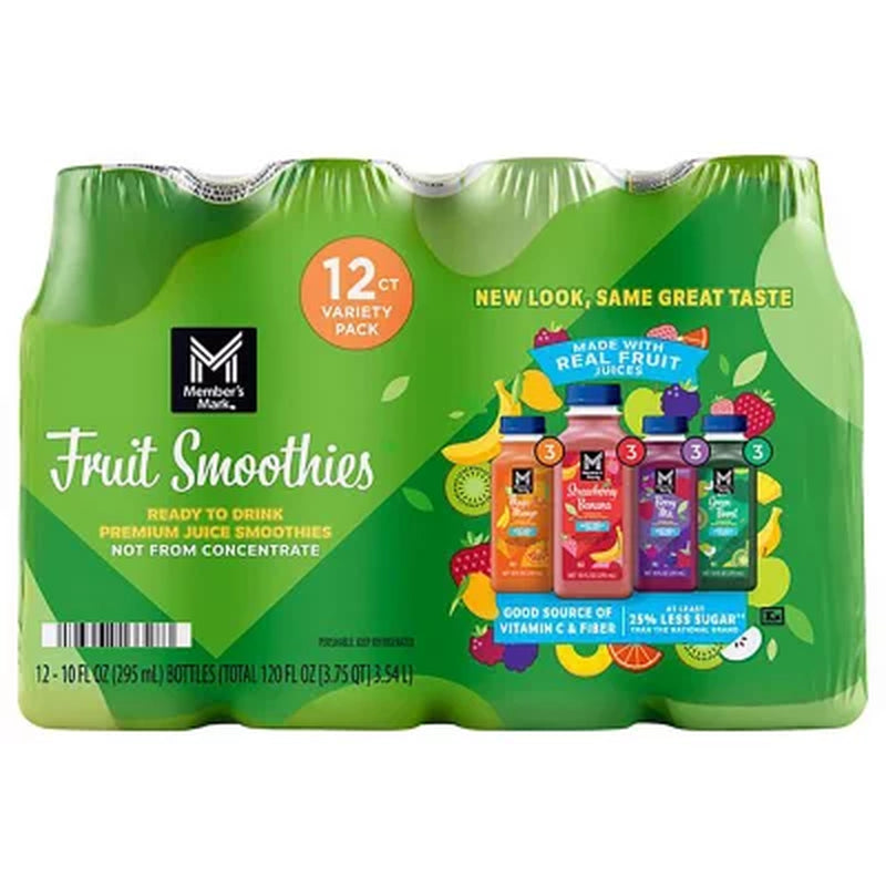 Member'S Mark Smoothie Variety Pack 10 Fl. Oz., 12 Pk.