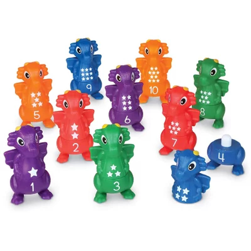 Learning Resources Snap-N-Learn Counting Dragons, Mixed Media
